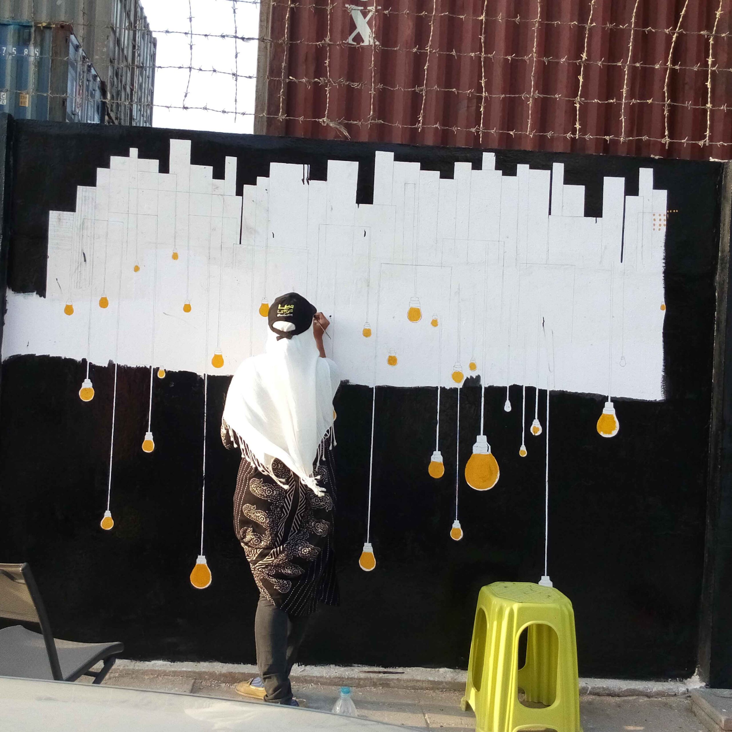 Murals at Civil Hospital and DUHS
