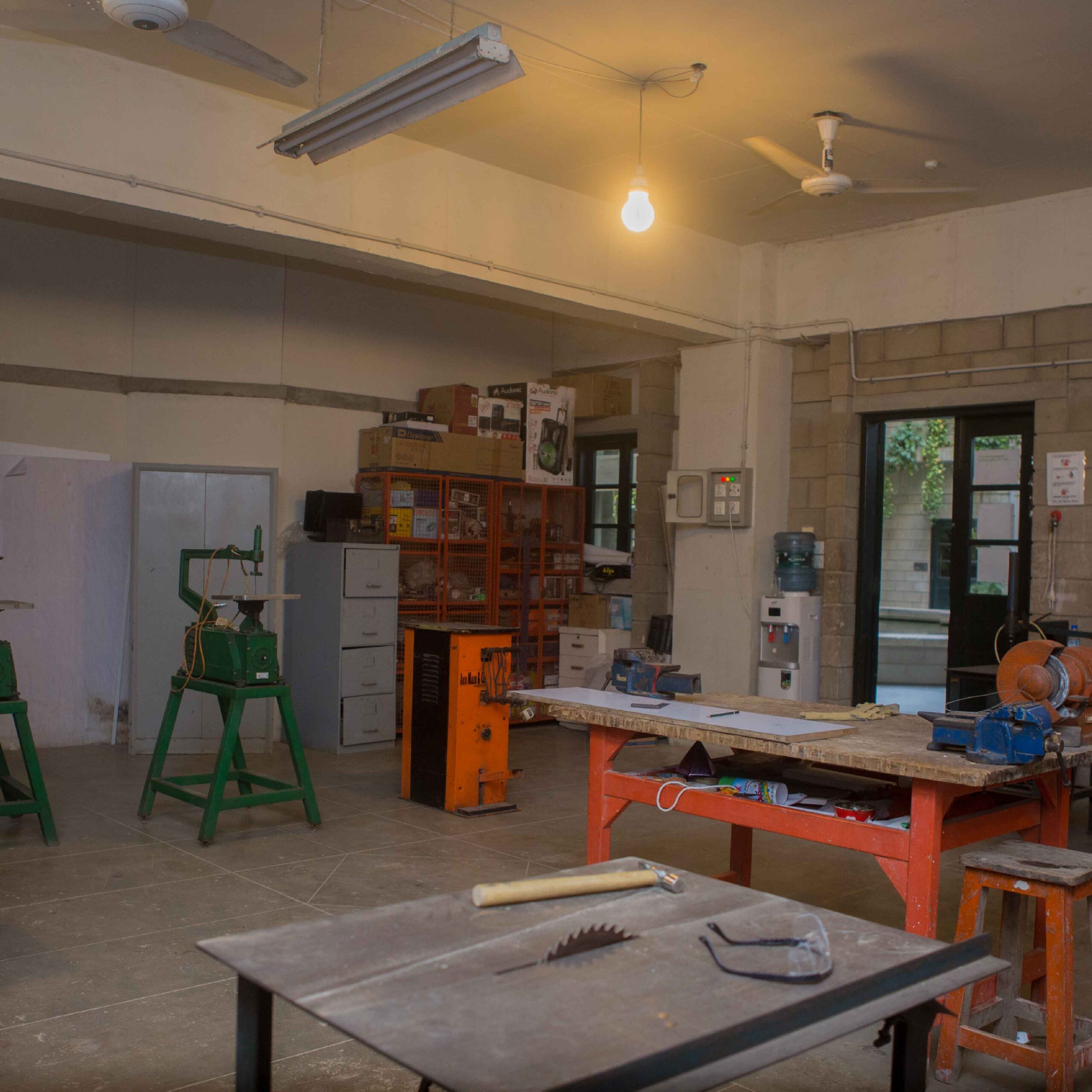 Woodwork and Metal Shop