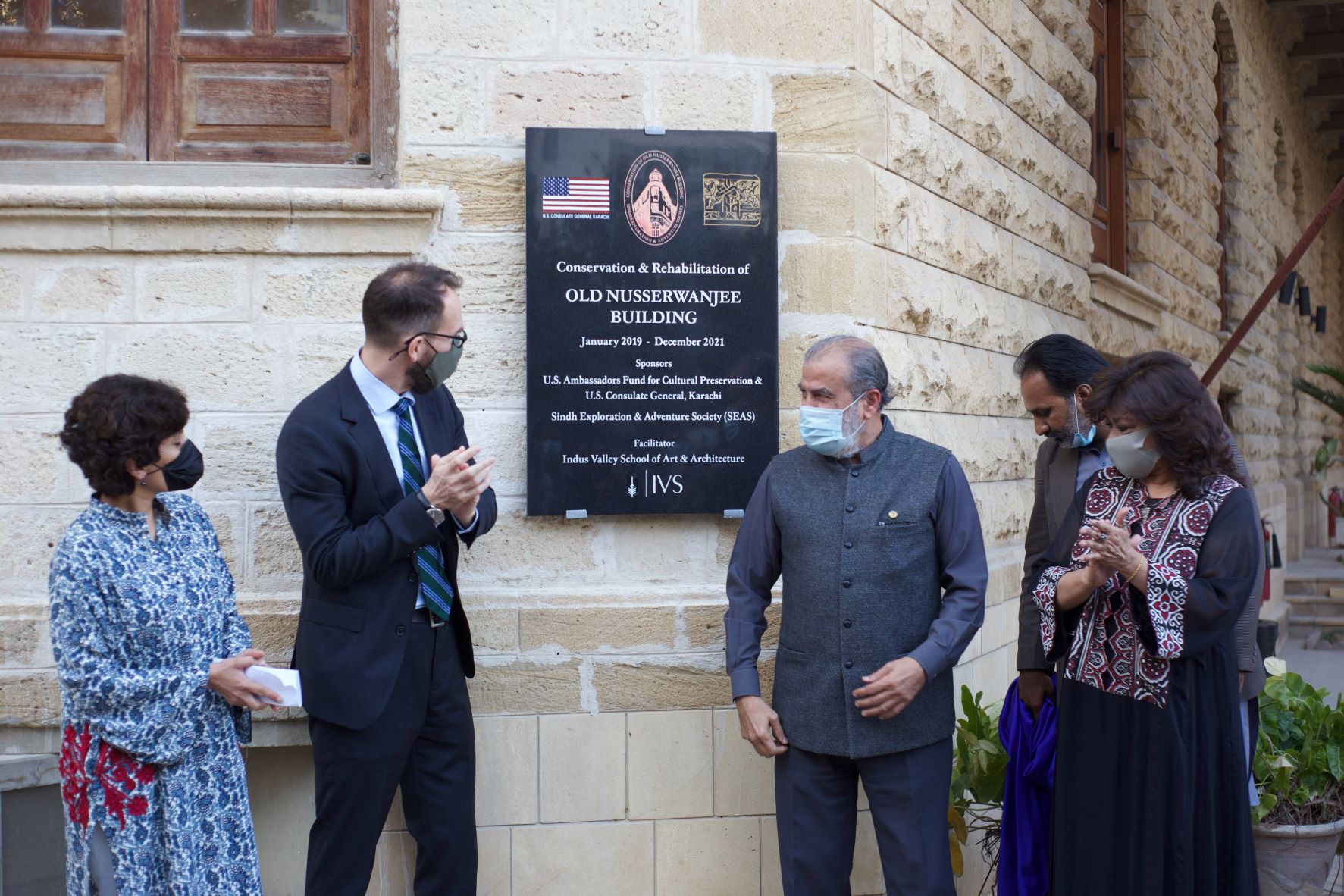 Conservation of the Nusserwanjee Building Has Been Completed
