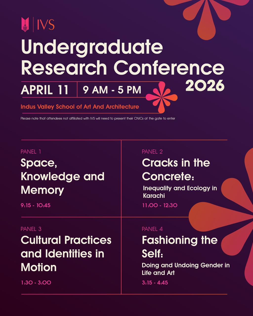 IVS Undergraduate Research Conference 2026